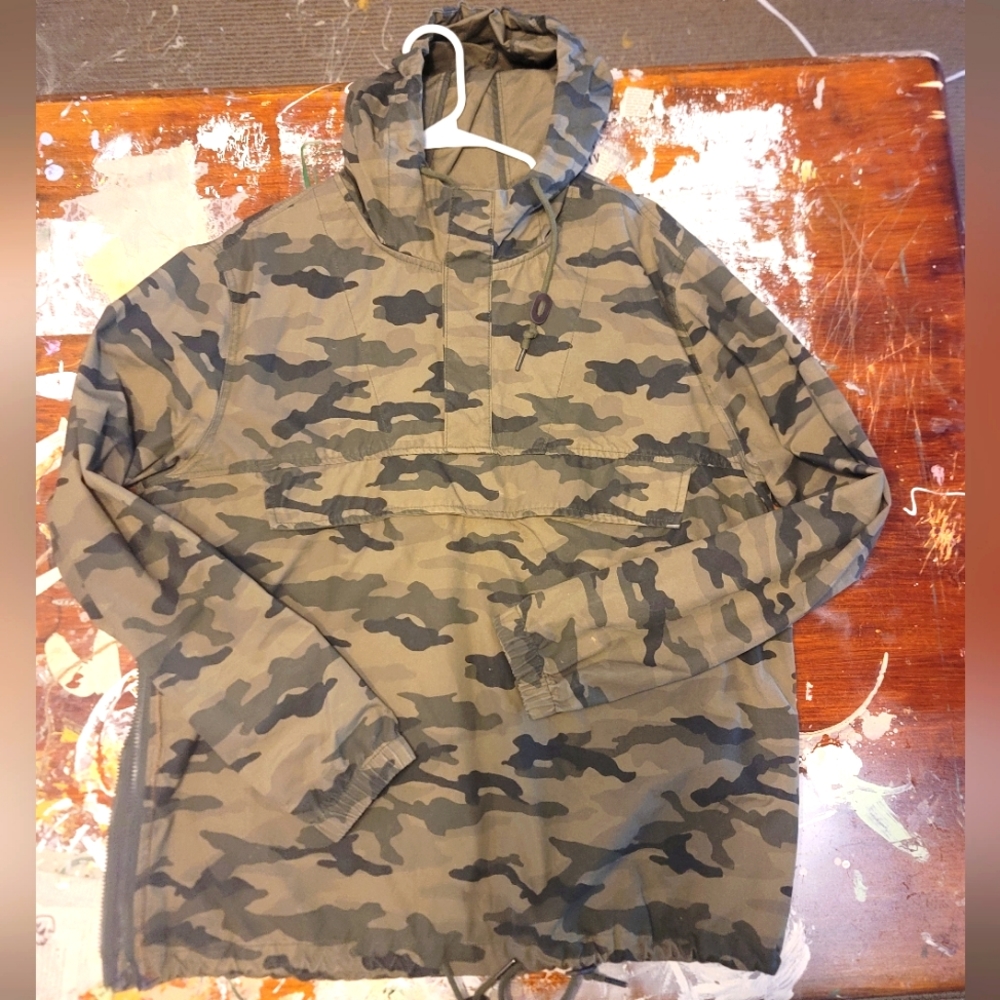 DIVIDED ANORAK SMOCK WINDBREAKER